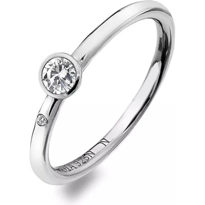 Hot Diamonds Stříbrný prsten Willow DR206 o 58 b