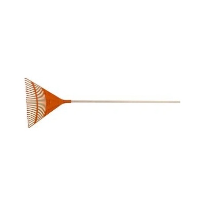 Hrábě plastové 50cm 22z s násadou 160cm