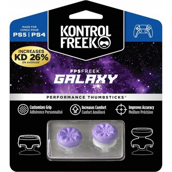 KontrolFreek Freek Galaxy (White) PS4/PS5 Extended Controller Grip Caps