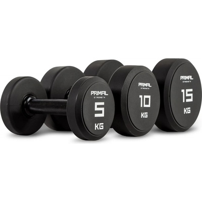 PRIMAL Urethane Dumbbell sada jednoruček52,5 - 70kg
