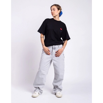 Carhartt WIP W' Pierce Pant Straight Black chalk wash