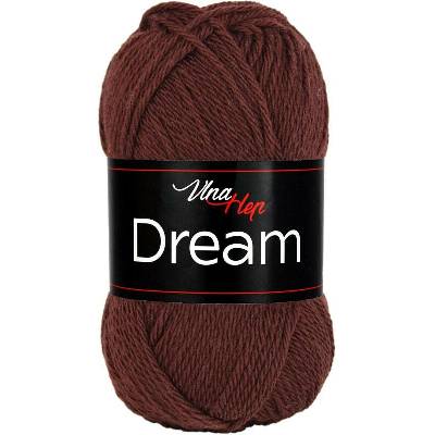 Vlna-hep Dream - australská merino vlna Dream: 6407 čokoládová