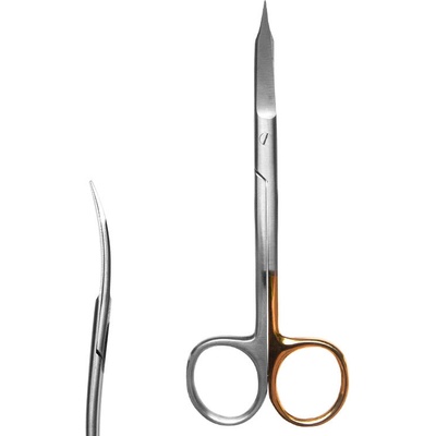 Pedice nůžky kombinované dlouhé prohnuté 13cm/30mm stainless