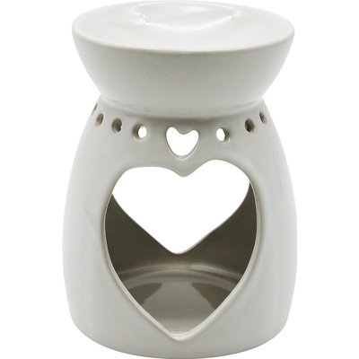 ARÔME Home Elements aroma lampa Srdce 13 cm Biela