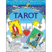 Creative Haven Tarot Coloring Book Noble Marty
