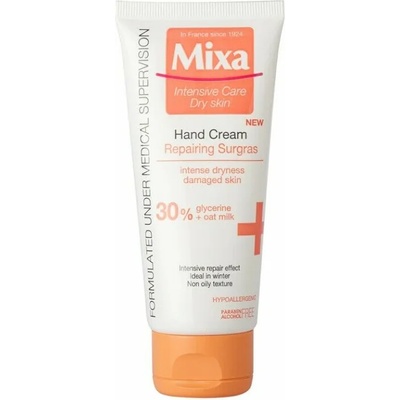 Mixa крем за ръце, Възстановяващ, 100мл