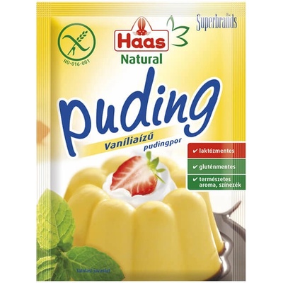 Haas Puding vanilkový 40 g