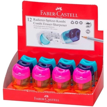 Faber-Castell Острилка Trend, с гума, асорти цветове (1015200102)