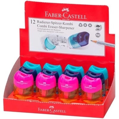 Faber-Castell Острилка Trend, с гума, асорти цветове (1015200102)