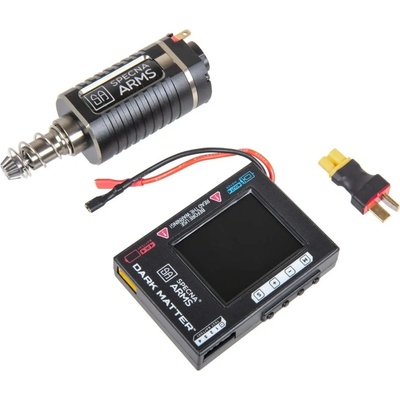 Specna Arms SA bezuhlíkový motor Dark Matter 46000 rpm s programovací jednotkou Dlhý