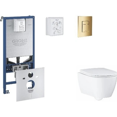 GROHE Rapid SLX s tlačidlom Skate Cosmopolitan SANI11BB4117