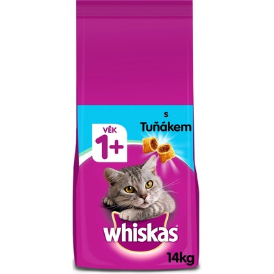 Whiskas Adult tuňák 14 kg – Hledejceny.cz