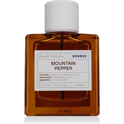 Korres Mountain Pepper toaletní voda pánská 50 ml