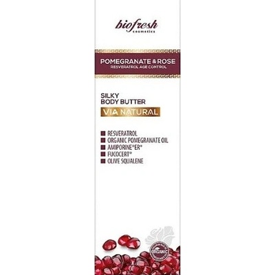 Bio Fresh Cosmetic Jemné telové mlieko Pomegranate & Rose 200 ml