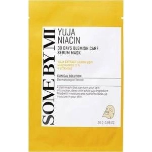 Some By Mi SOME BY Mi_yuja Niacin Blemish Serum face mask 25g