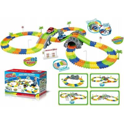Alltoys Variabilní dráha 192 dílů s točnou