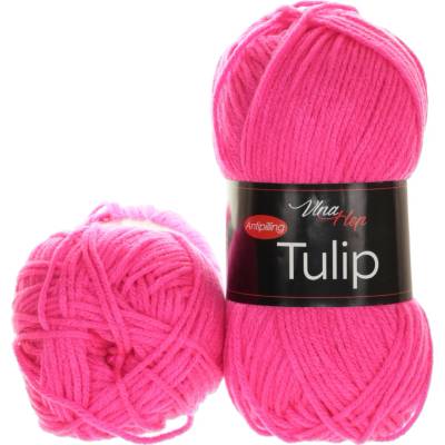 Vlna Hep Tulip 4314 neon růžová