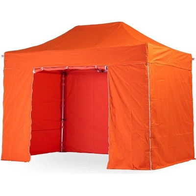 TENTino OPLÁŠTĚNÍ NA 3x4,5 m SMALL/BIG HEXAGON 6A - ORANŽOVÁ – Zboží Dáma