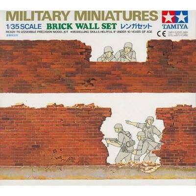 Tamiya Brick Wall Set 1:35