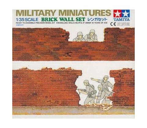 Tamiya Brick Wall Set 1:35