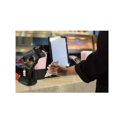 Datalogic QuickScan I QD2220, Kit, Linear Imager, USB-only, Black (Kit includes Scanner, USB Cable 90A052065 and Stand STD-QW25-BK)