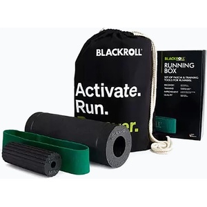 BLACKROLL Масажен комплект BLACKROLL Running Box black