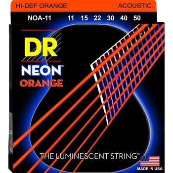 DR Strings HiDef Orange Neon