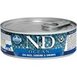 FARMINA N&d cat ocean РИБА ТОН, САРДИНА И СКАРИДА 70 ГР (l3-70141)