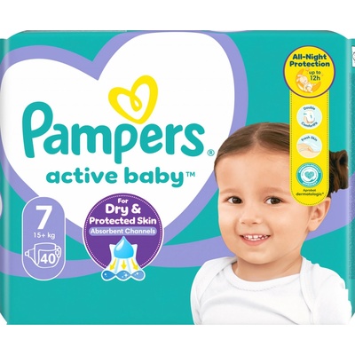 Pampers Active Baby 7 40 ks