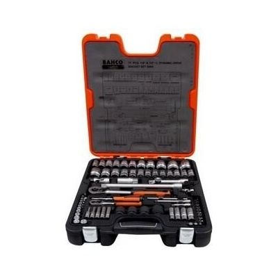 Bahco Sada nářadí 77-dílná, 1/4" a 1/2" - BA-S800 – Hledejceny.cz