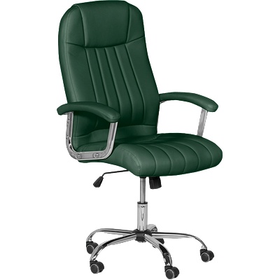 Carmen Президентски офис стол КАРМЕН 6181 - маслено зелен