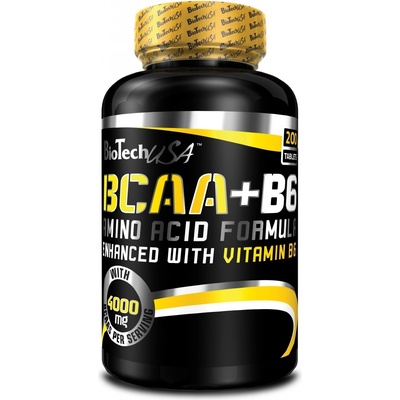 Biotech USA BCAA + B6 200 tabliet