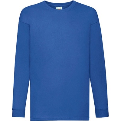 Fruit of the Loom Dětské triko s dlouhým rukávem 61-007-0 Royal Blue
