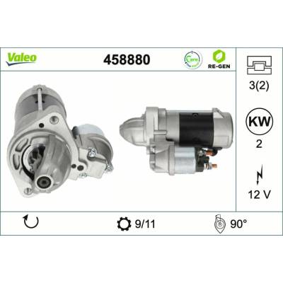 Startér VALEO 458880