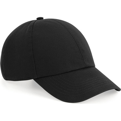 Beechfield B54N 6 panelová z bio bavlny 53.0054 black