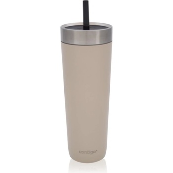 Contigo Luxe Spillproof Tumbler термочаша боя Light Brown 720ml
