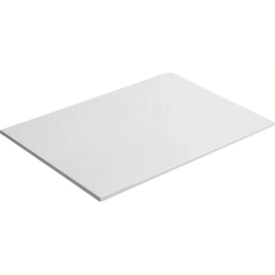 Cerano Kúpeľňová doska z liateho mramoru Elanys biela matná 60x1,2x46 CER-662047
