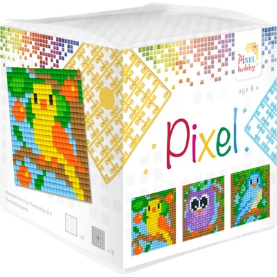 PixelHOBBY ptáky kostka