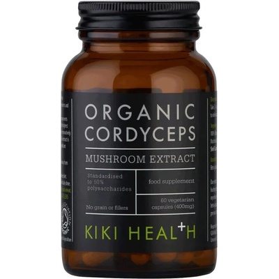 KIKI Health Cordyceps Extract Organic 400mg 60 kapsúl
