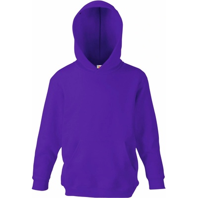 Fruit of the Loom F.O.L. Classic Kids Hooded Sweat purple