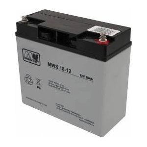 MW Power Battery VRLA AGM MWS 18-12F 12V 18Ah