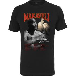 2Pac / Tupac Черна тениска Makaveli Best SongsMODEL555 SALE - , размер XL