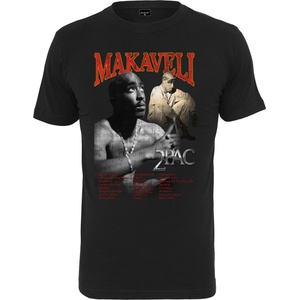 2Pac / Tupac Черна тениска Makaveli Best SongsMODEL555 SALE - , размер XL