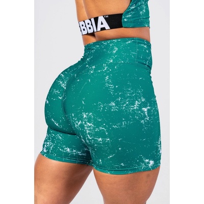 Nebbia Leginové šortky s vysokým pasem HAMMIES 615 green