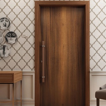 Image 1 of ADS Doors Фурнирована врата естествен фурнир орех (цена без монтаж)