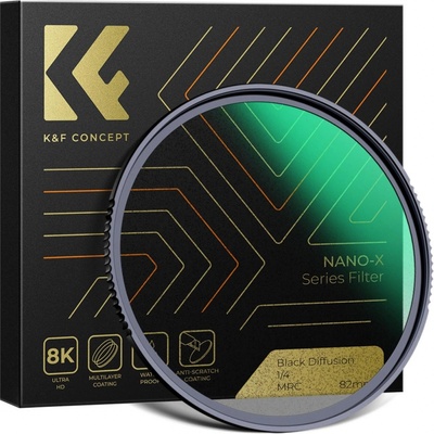 K&F Concept Nano-X Black Mist 1/4 Green Coated 72 mm