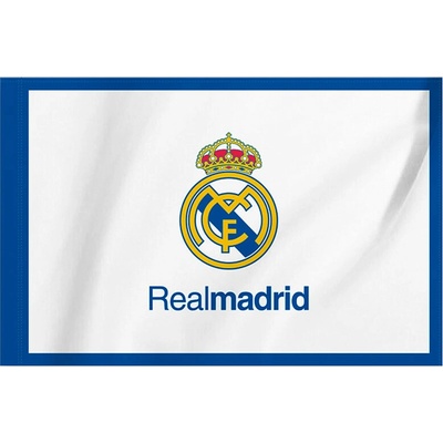 Fan-shop Vlajka REAL MADRID No1 Edge modré