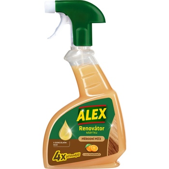 Alex sprej čistič na laminátový a dřevěný nábytek pomeranč 375 ml