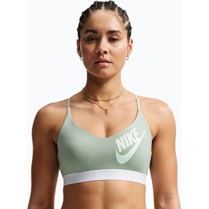 Nike Спортен сутиен Nike Indy Light Support steam/white/barely green
