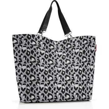 Reisenthel Чанта Shopper XL, сива, с принт леопард (ZU7080)